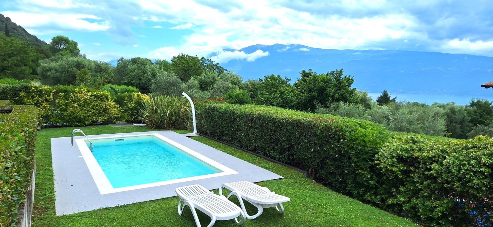 Apartamento Olivi - Panorama View, Pool, Terrace, Garden, Wifi Toscolano Maderno