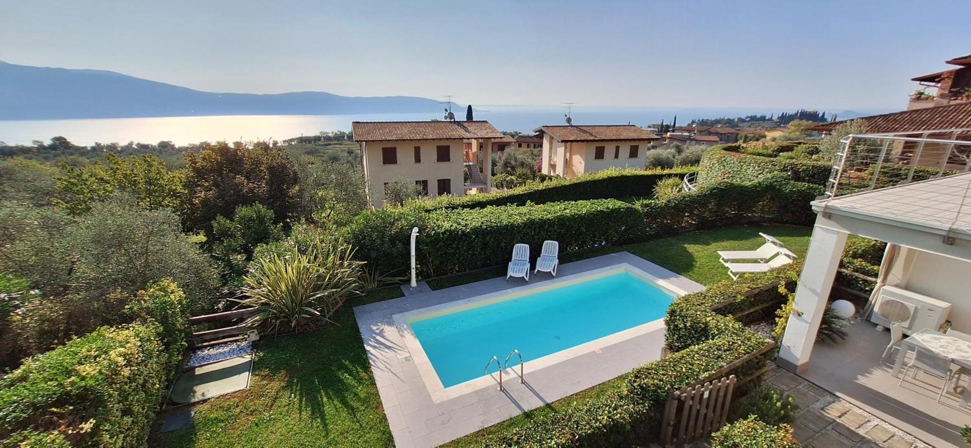 Apartment Olivi - Panorama View, Pool, Terrace, Garden, Wifi Toscolano Maderno